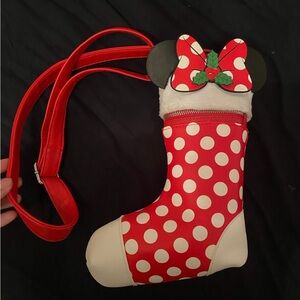 Lounge-fly Minnie Mouse Stocking Cosplay Crossbody Bag